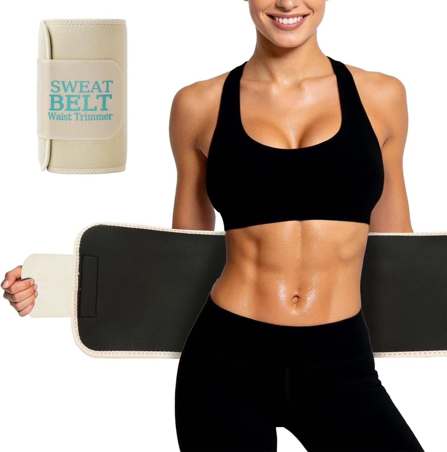 Waist Trainer for Women Sweat Band Trimmer Exercise Belt