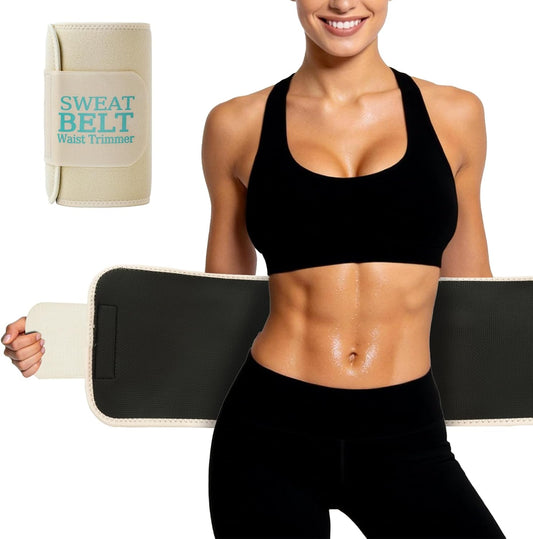 Waist Trainer for Women Sweat Band Trimmer Exercise Belt