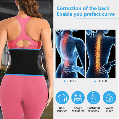 Waist Trainers for Women Belly Fat, Waist Sweat Band for Women