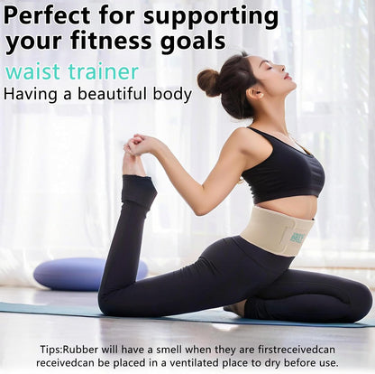 Waist Trainer for Women Sweat Band Trimmer Exercise Belt