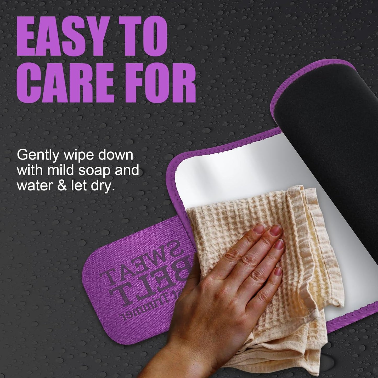 Waist Trainer for Women Sweat Band Trimmer Exercise Belt