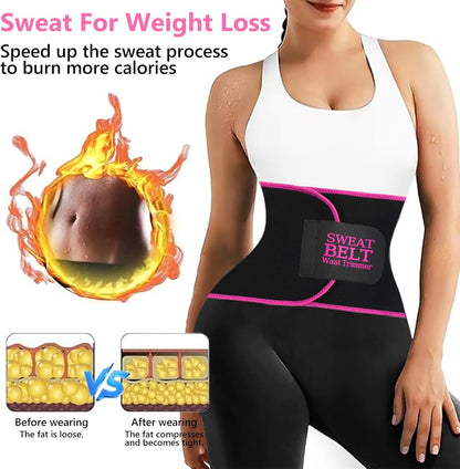 Waist Trainers for Women Belly Fat, Waist Sweat Band for Women