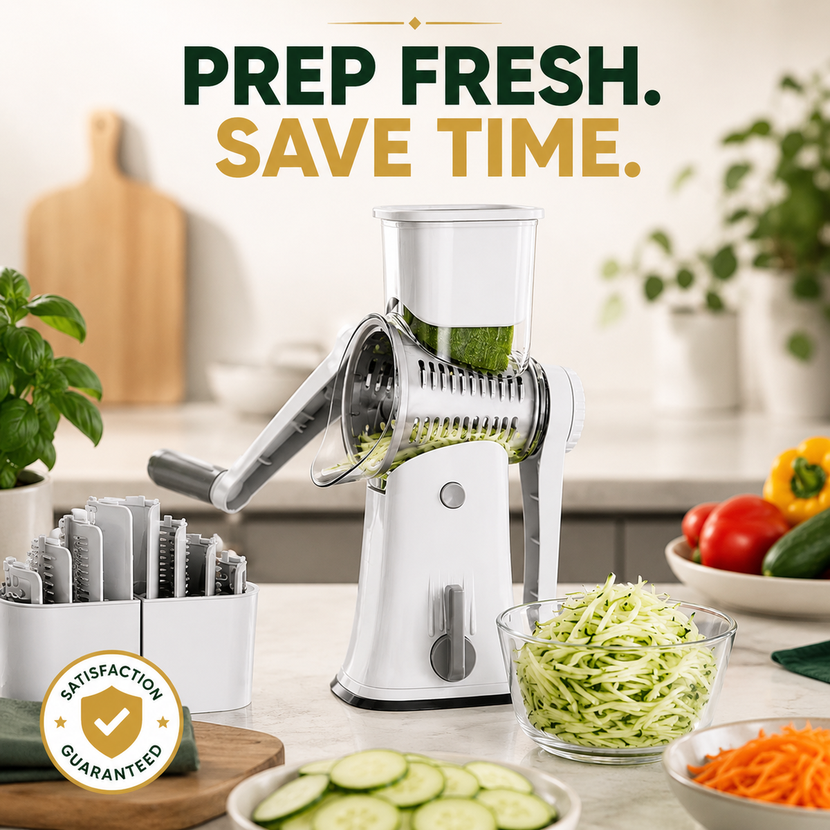 5 in 1 Rotary Grater