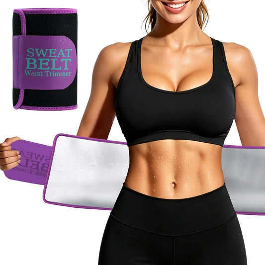 Waist Trainer for Women Sweat Band Trimmer Exercise Belt